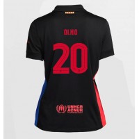 Fotballdrakt Dame Barcelona Dani Olmo #20 Bortedrakt 2024-25 Kortermet